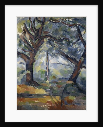 The Big Trees by Paul Cezanne